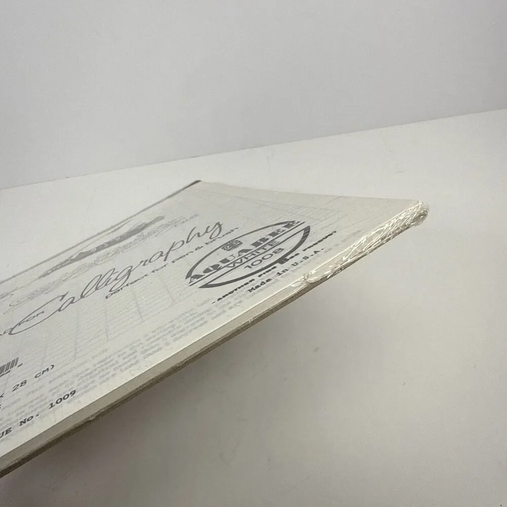 8.5x11 Calligraphy Pad - 30 Sheet Smooth Paper for Beautiful Writing